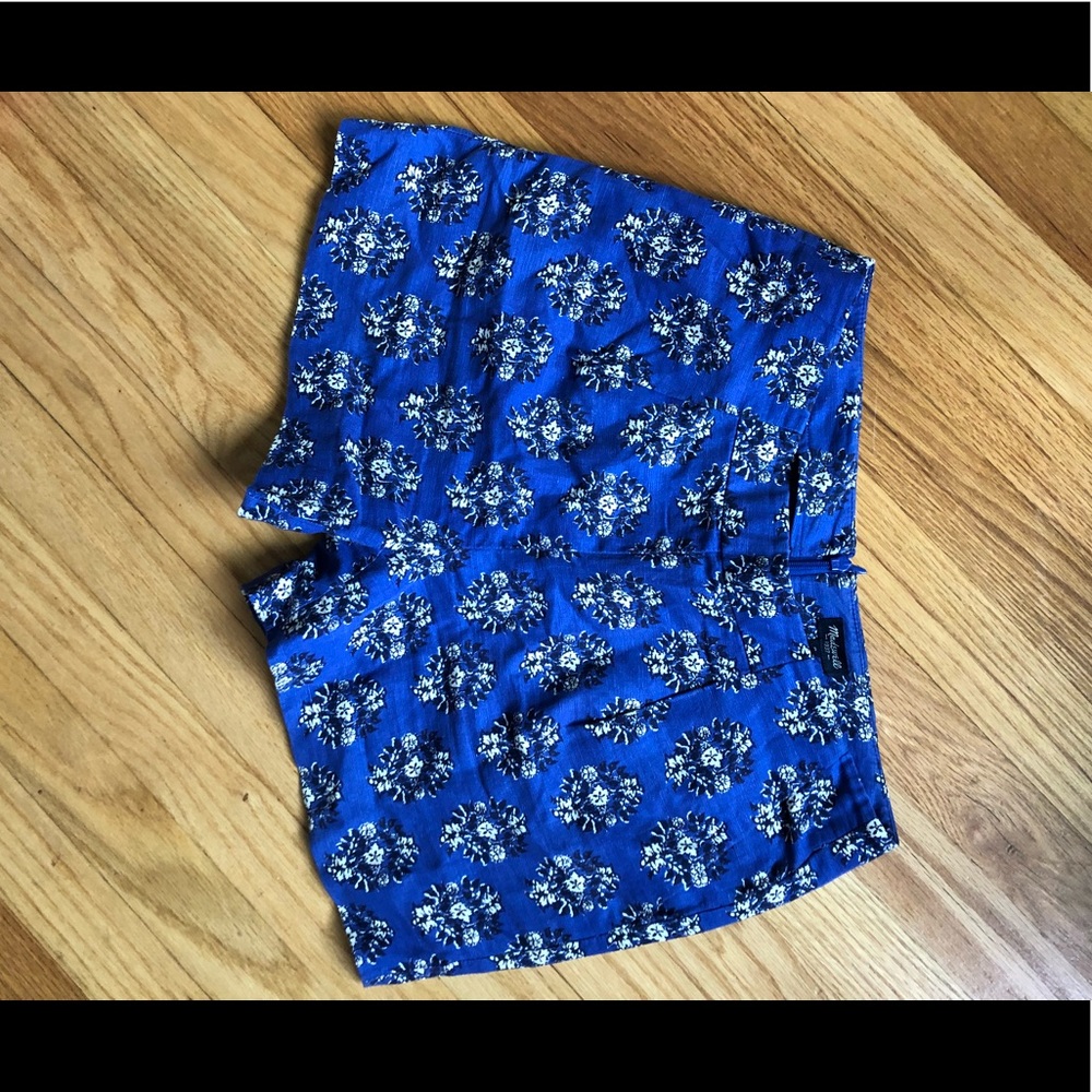 Madewell pattern shorts